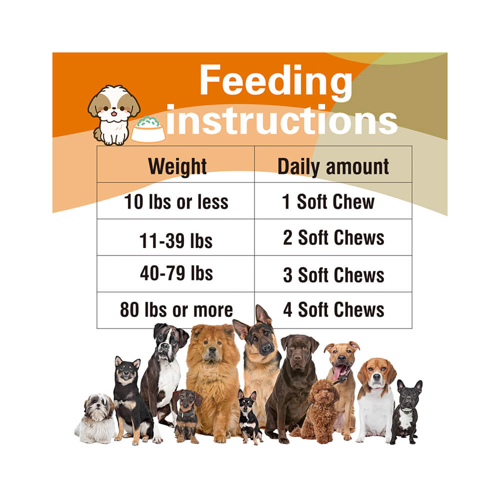 Dog Multivitamin Treats for Immune Health and Skin & Coat Support - 120 Count