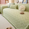 Faux Linen Scratch-Resistant Furniture Protector Sofa Blanket Couch Cover