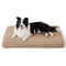 Faux Rabbit Fur Warm Washable Orthopedic Dog & Cat Bed