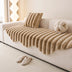 Fluffy Comfort Plush Furniture Protection Decorative Couch Cover