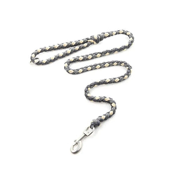 Heavy-Duty Hand-Woven Nylon Dog Leash for Medium and Large Dogs