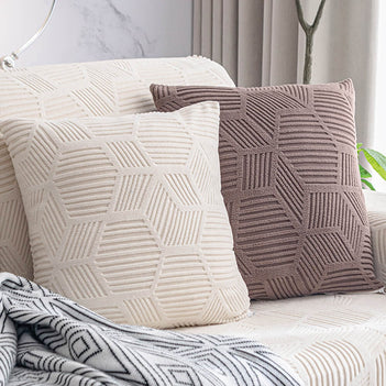 Honeycomb Pattern Water-resistant Pillow