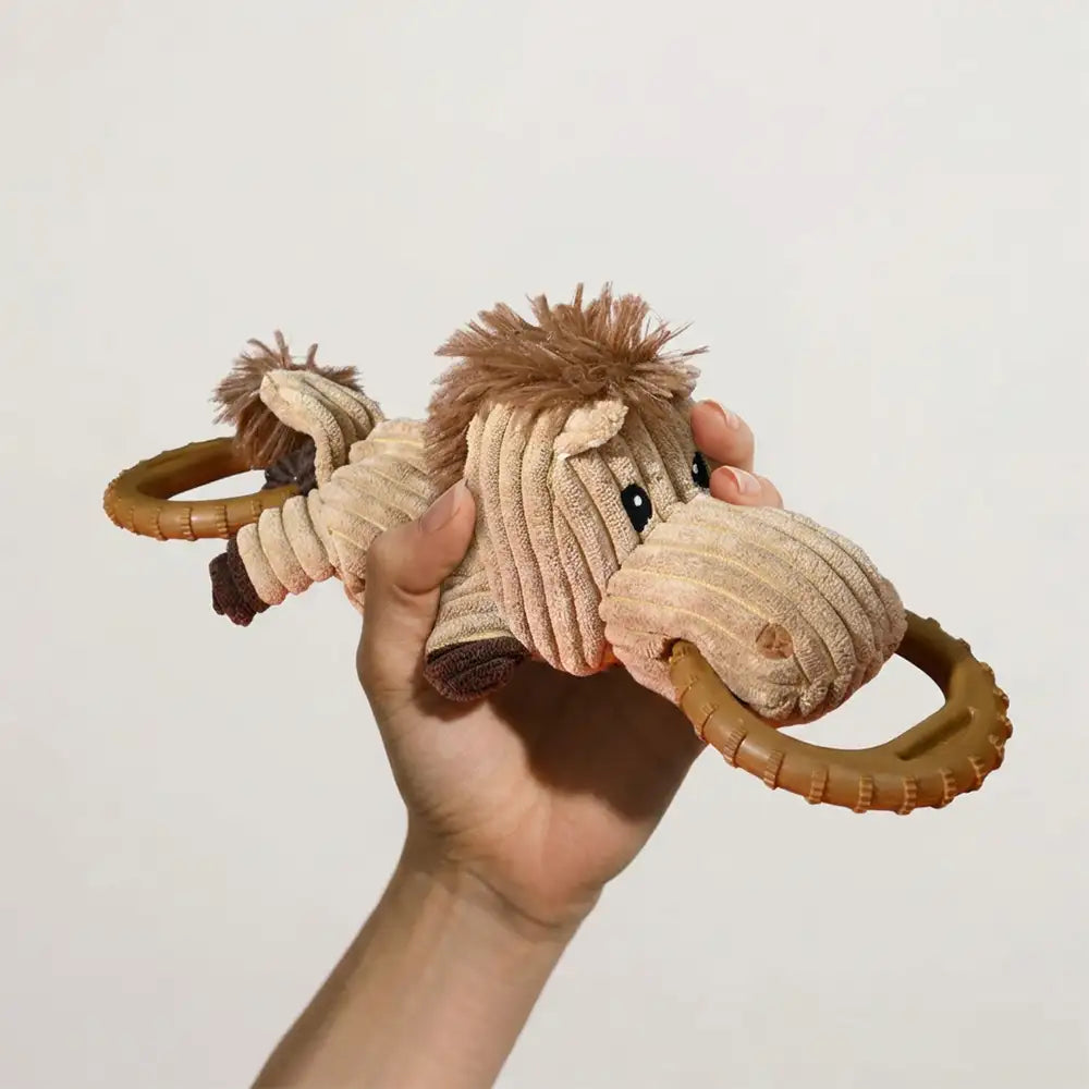 Interactive Dog Chew Toy - Horse