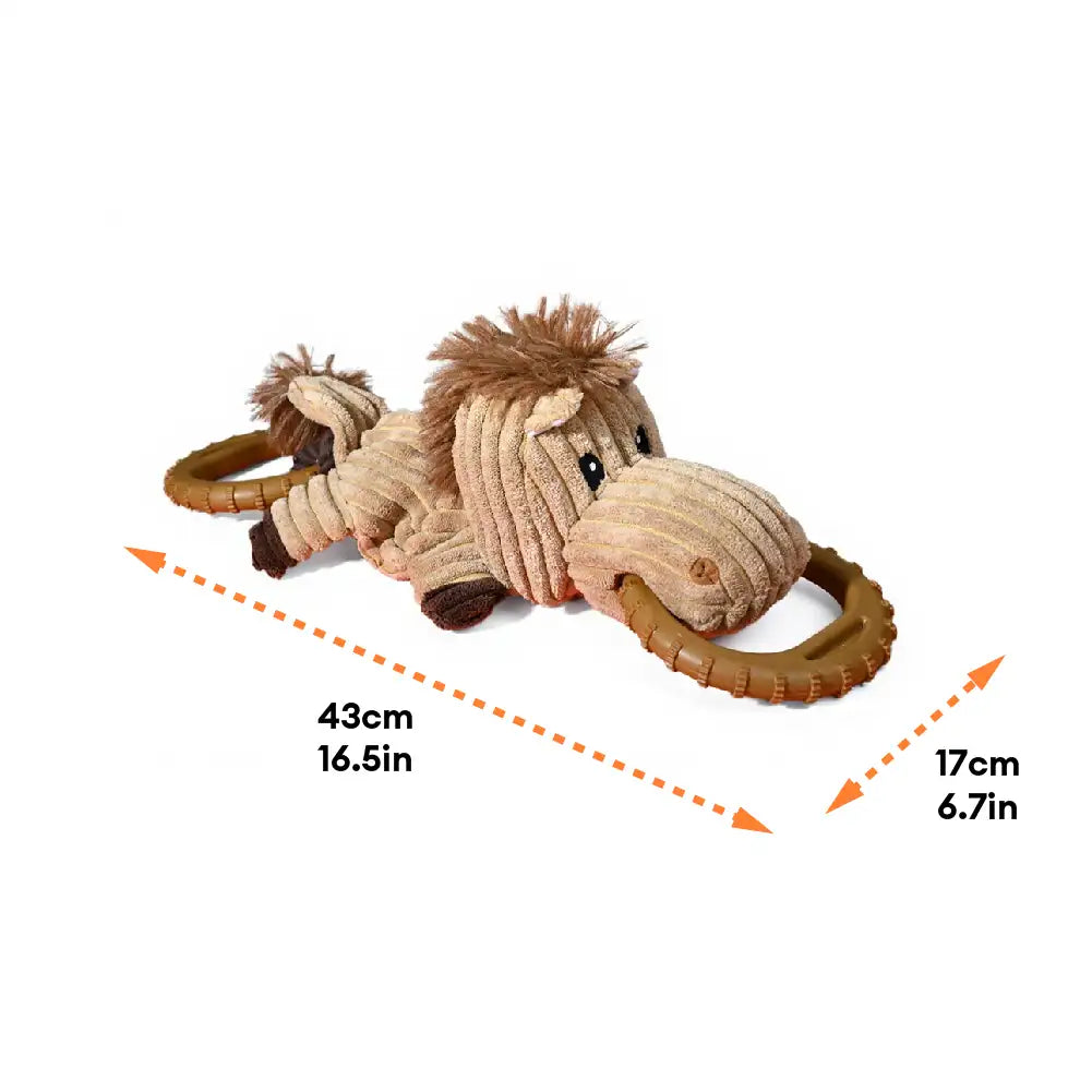 Interactive Dog Chew Toy - Horse