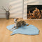 Leaf Shaped Cooling Fabric Heat-Absorbing Comfortable Non-Slip Dog Mat