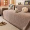 Linework Pattern Chenille Comfortable Scratch-Resistant Sofa Protection Couch Cover