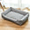Luxury Faux Leather Soft Fleece Washable Dog Sofa Bed