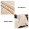 Modern Stripe Chenille Scratch-Resistant Sofa Protector Couch Cover