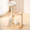 Modern Wooden Multi-Functional Play And Scratching Cat Tree with Space Capsule