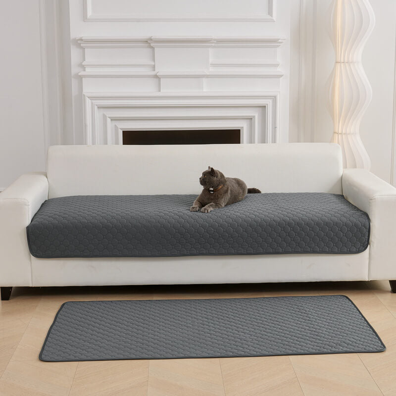 Multi-Purpose Absorbent Leakproof Washable Pet Mat for Sofa and Bed