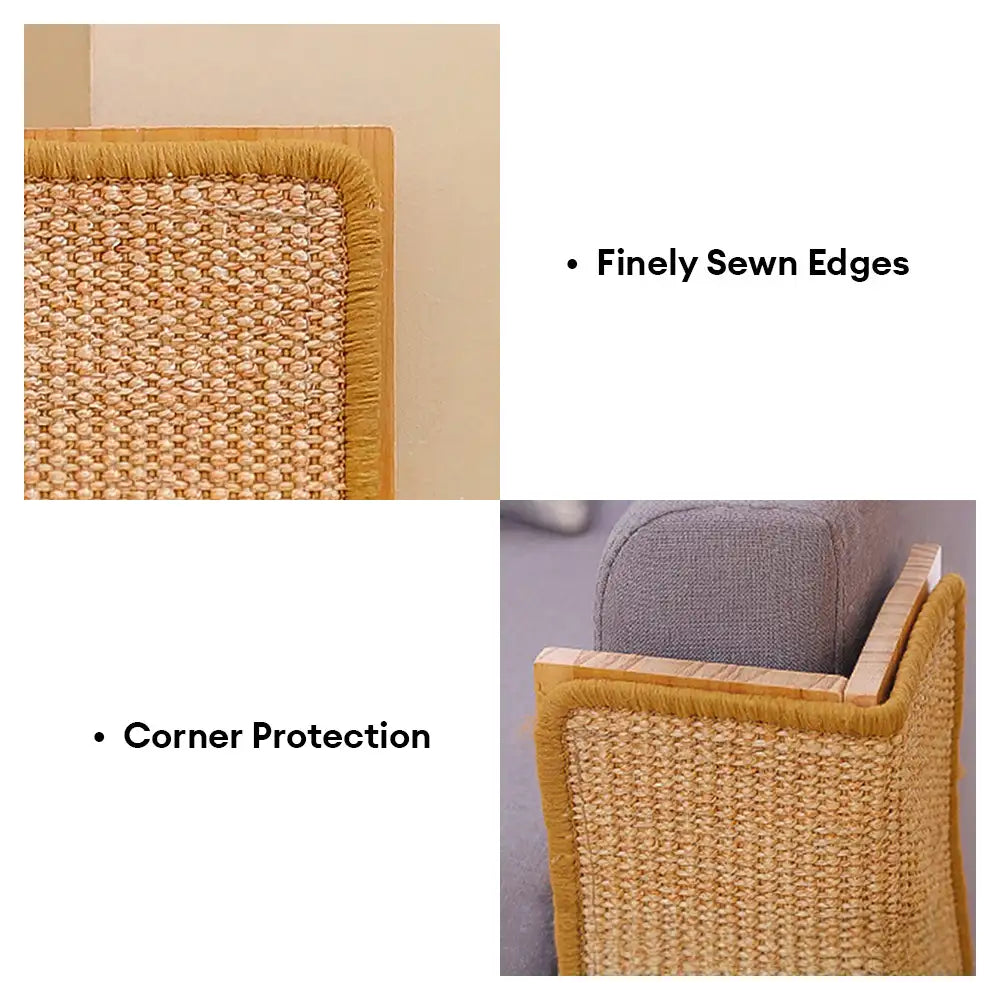 Multifunctional Sofa and Wall Corners Protection Sisal Cat Scratching Board