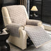 One-Piece Short Plush Comfortable Skin-Friendly Furniture Protection Couch Cover - Puzzle