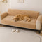 One-Piece Short Plush Comfortable Skin-Friendly Furniture Protection Couch Cover - Puzzle