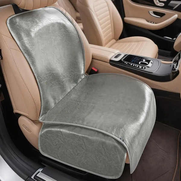 Pet Friendly Faux Leather Car Seat Mask - Waterproof And Stain Resistant