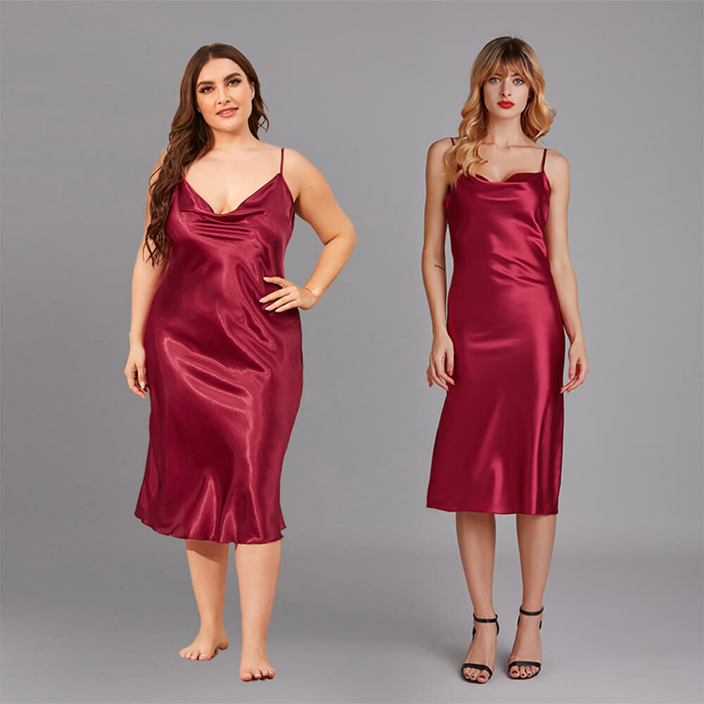 Women's Luxury Silk Slip Nightgowns Soft and Smooth