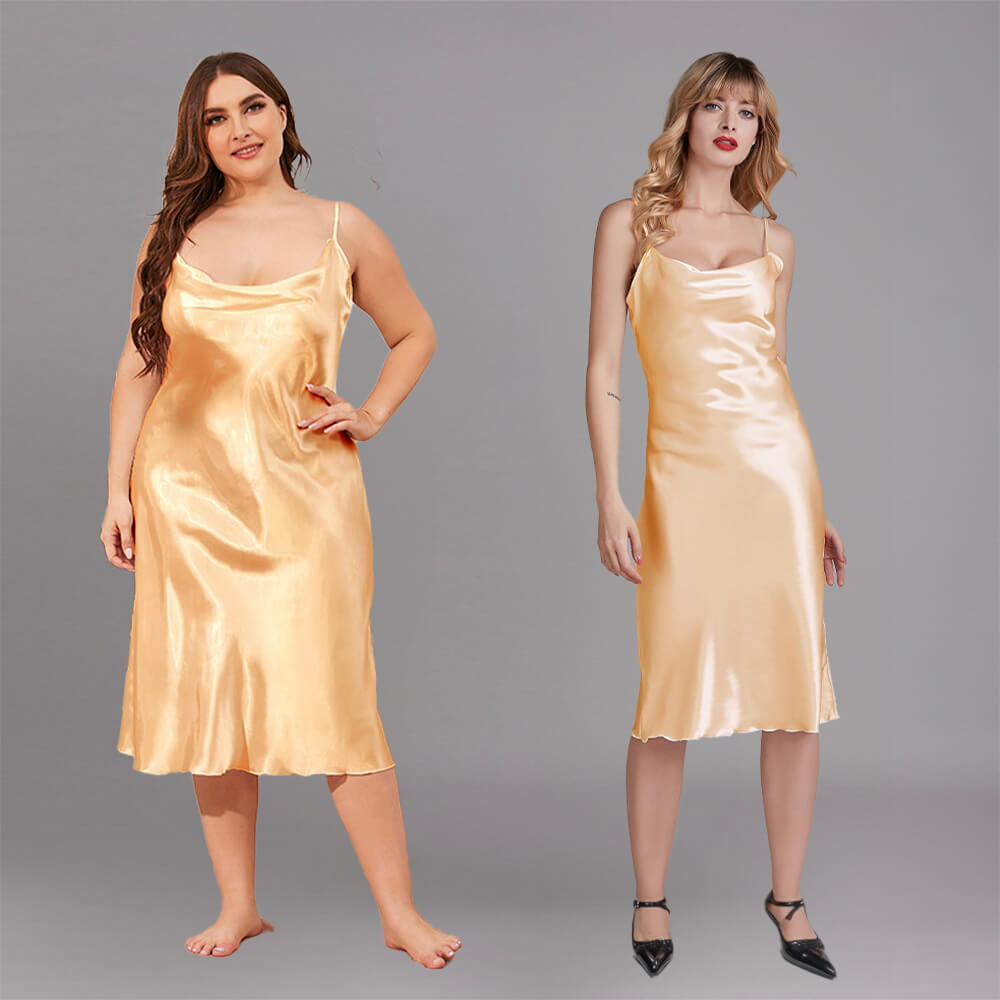 Women's Luxury Silk Slip Nightgowns Soft and Smooth