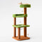 Playful Multi-Level Plush Activity Center  Cat Tree with Space Capsule