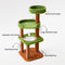Playful Multi-Level Plush Activity Center  Cat Tree with Space Capsule