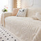 Plush Arch Pattern Modern Dual-Use Throw Blanket Couch Cover