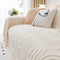 Plush Arch Pattern Modern Dual-Use Throw Blanket Couch Cover