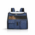 Portable Rolling Pet Backpack Carrier with Detachable Trolley