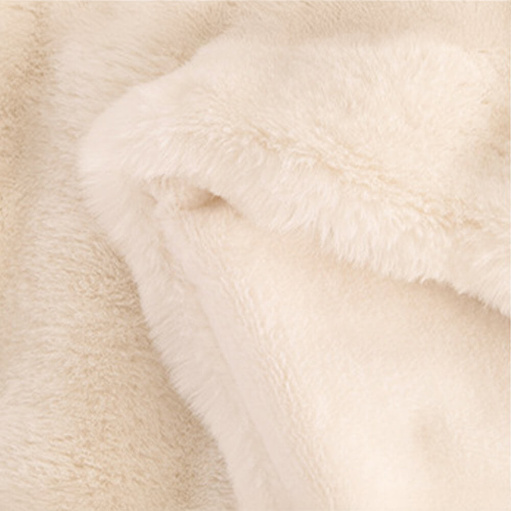 Premium Bubble Double Layer Thickened Faux Rabbit Fur Blanket