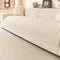 Quilted Square Simple Comfortable Sofa Protector Non-Slip Couch Cover