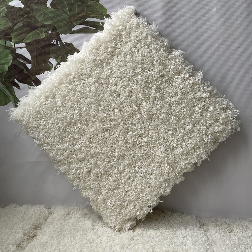 Bedroom Fluffy Washable Interlocking Kids Play Area Rug