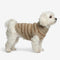 Soft Faux Wool Knitted Striped Dog Sweater for Small Dogs
