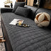 Square Corduroy Anti-Scratch Fabric Pet Friendly Non-Slip Couch Cover