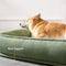 Square Water-Resistant Anti-Scratch Short Plush Dog Bed