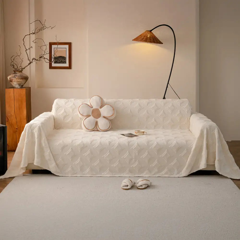 Star Series Plush Multifunctional Sofa Protective Couch Cover
