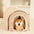 Striped Cave-Style Warm Deep Sleeping Snug Cat Cave Dog House