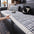 Striped Corduroy Sofa Scratch-Resistant Protective Non-Slip Couch Cover