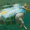 Stylish Color-Blocked Dog Life Jacket