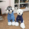 Stylish Dual-Sided Reversible Wear Windproof Outdoor Dog Jacket