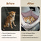 Travel Safety Semi-Enclosed Water-Repellent Dog Car Seat Bed