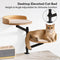 Wooden Adjustable Up and Down Elevated Habitat Cat Desk Bed