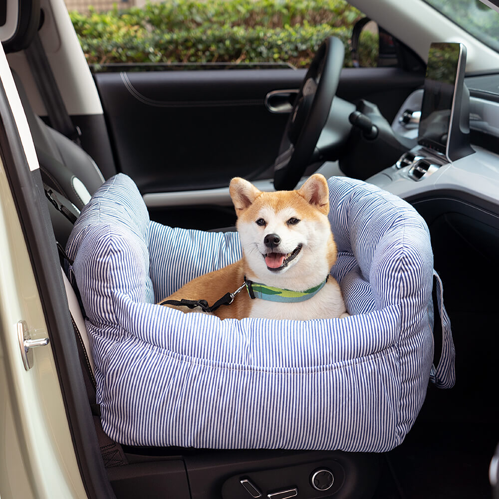 Portable Leisure Outing Pet Bolster Large Dog Car Seat Bed