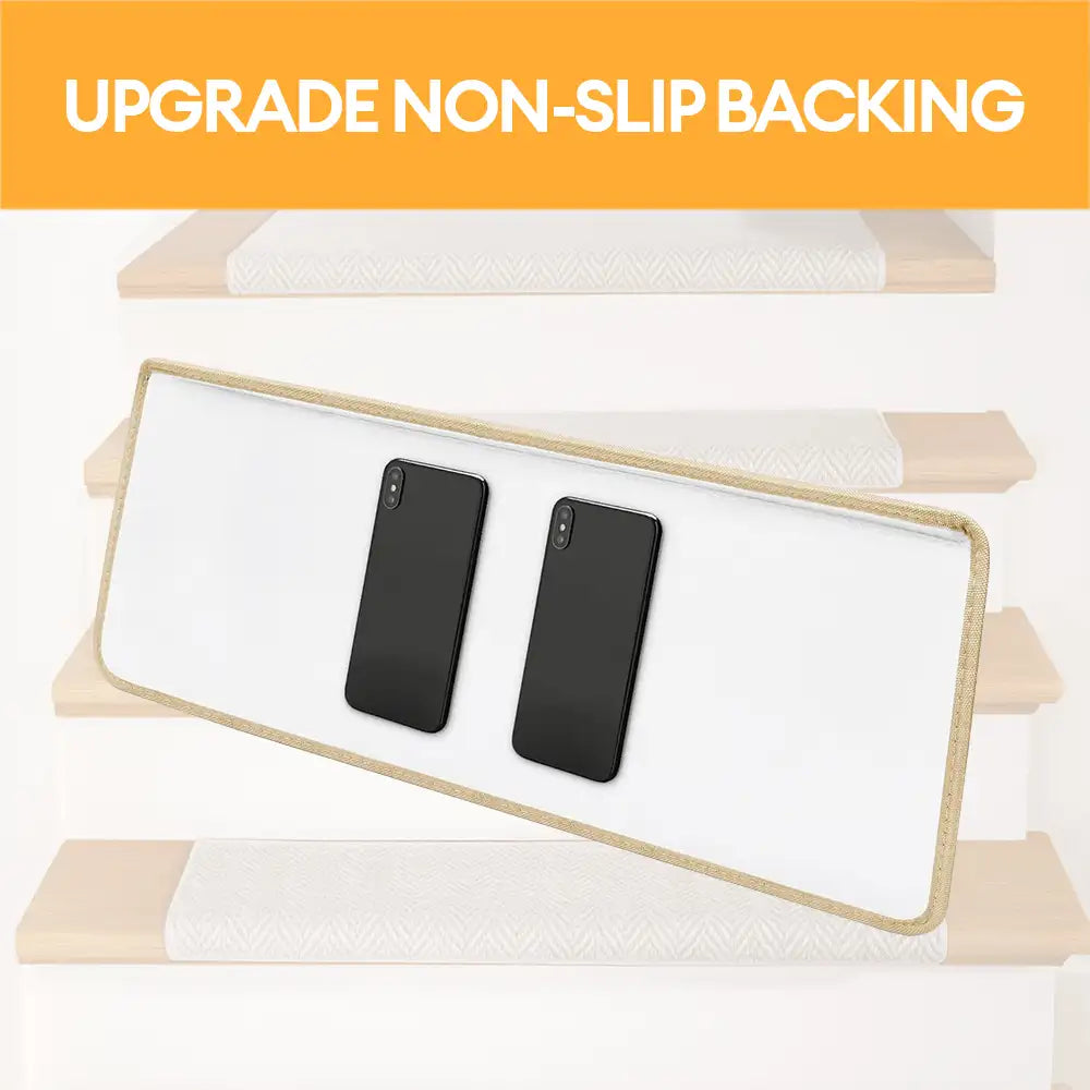 Non-slip All-season Adhesive-Grip Stair Treads - Retro