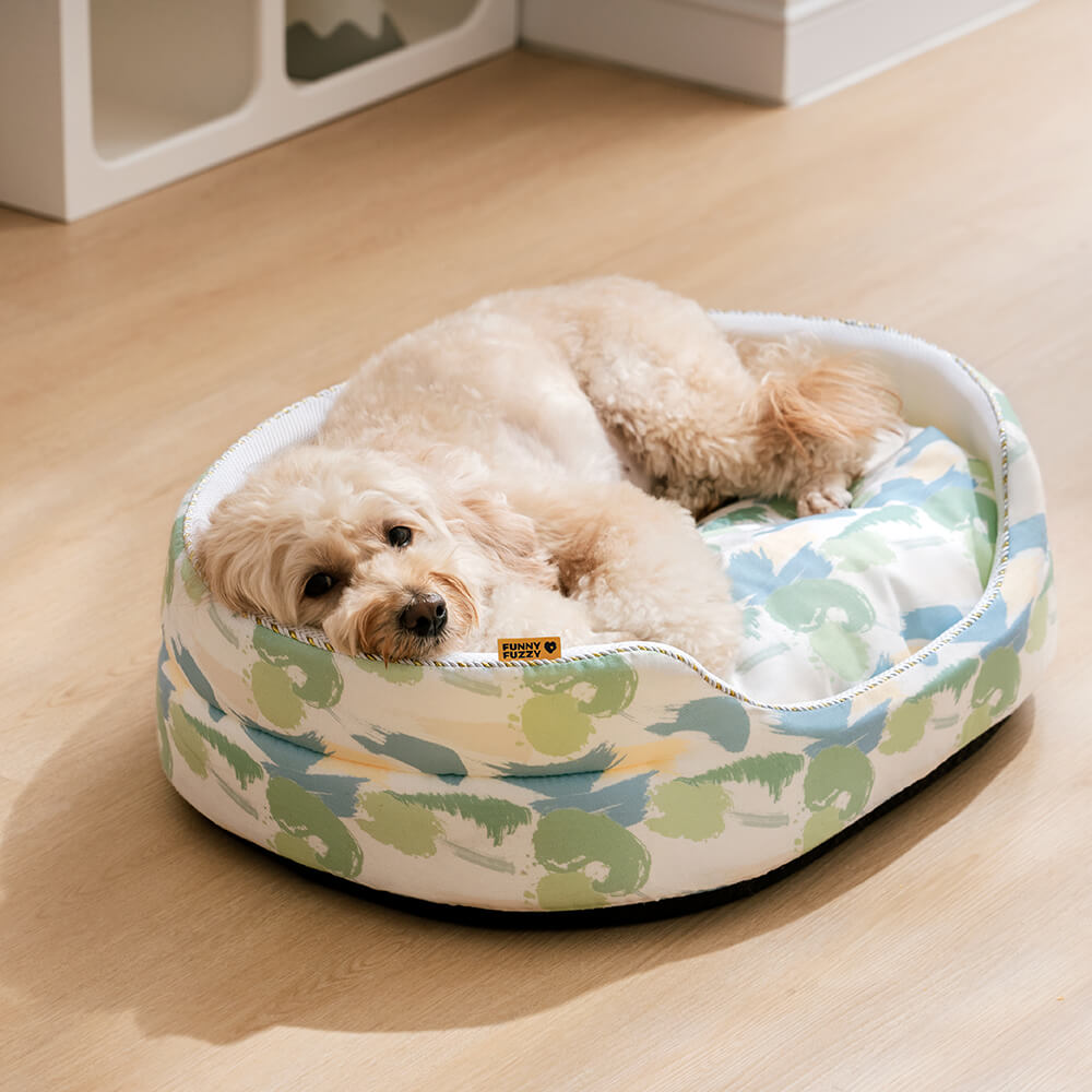 Ovales, atmungsaktives Kühlbett für Hunde und Katzen