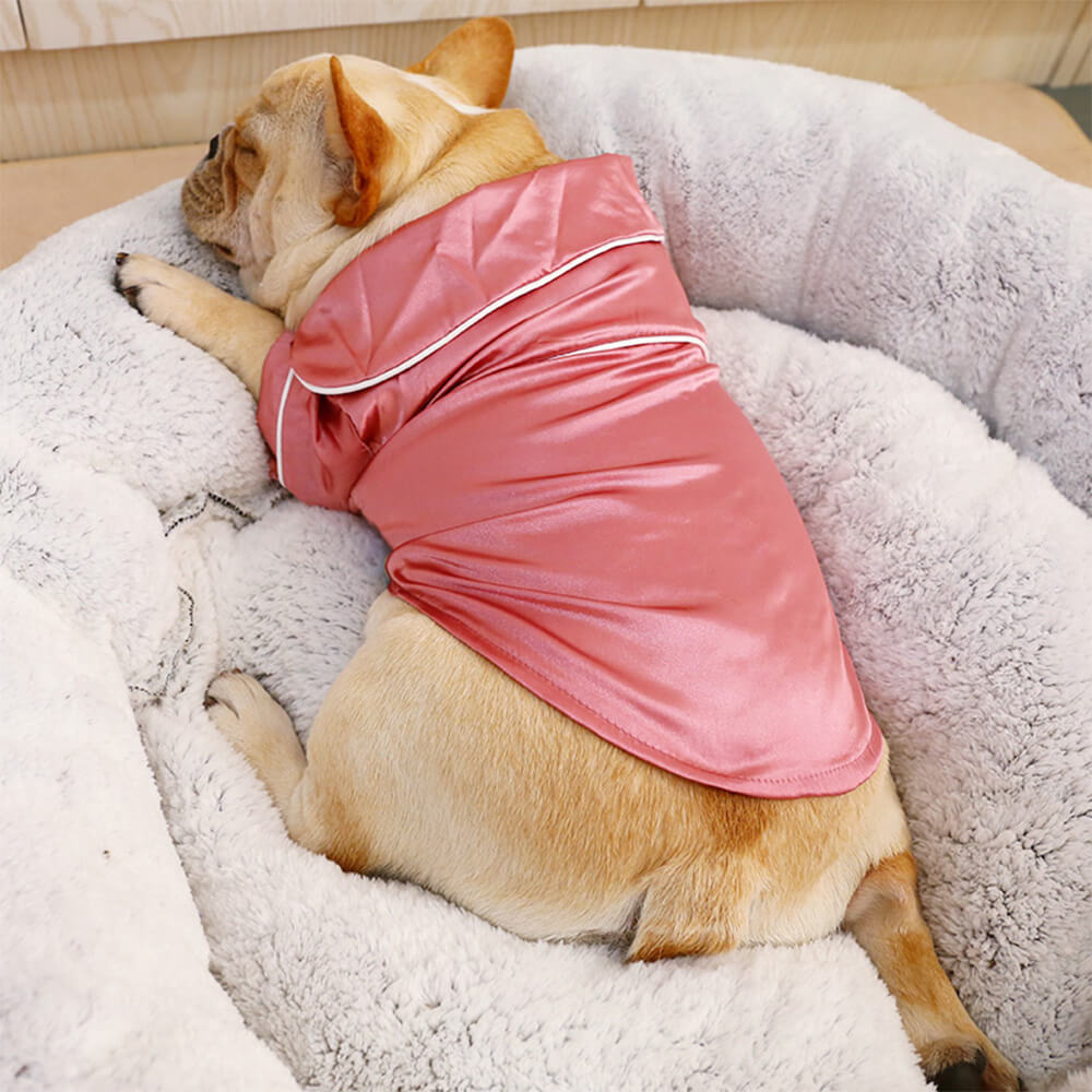 Pijama fino e confortável, resistente ao cabelo, para cachorro e proprietário