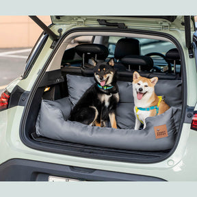 Travel Bolster Safety Lit de siège arrière de voiture pour chien moyen et grand