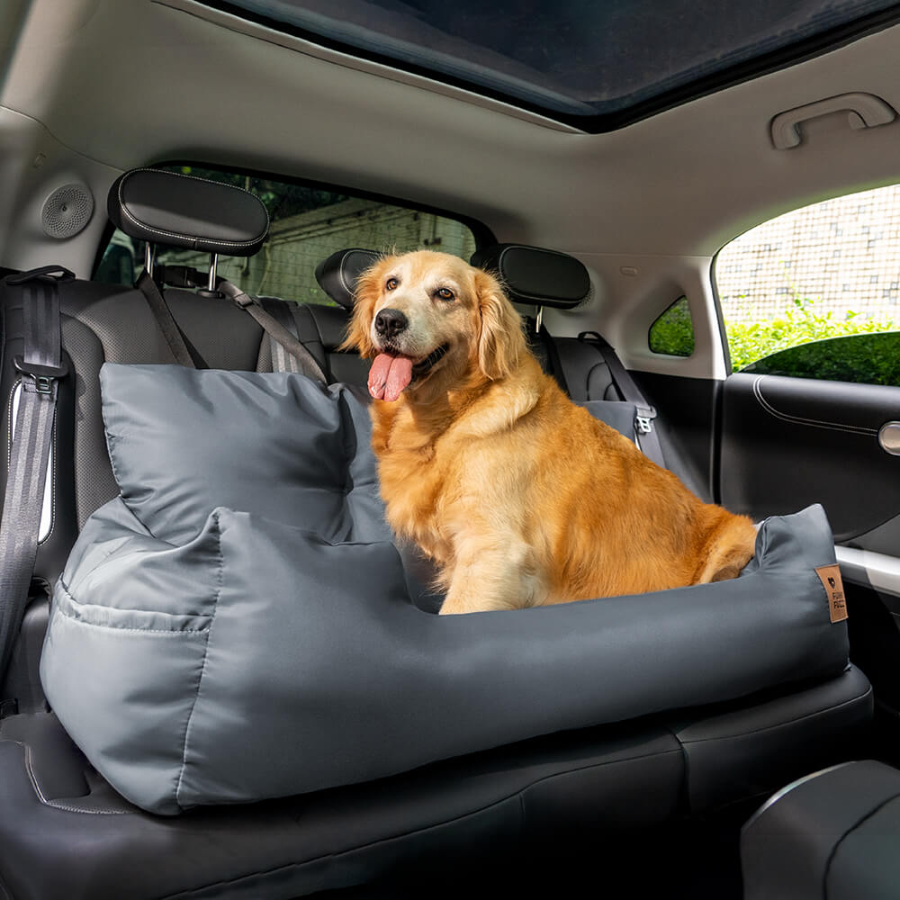 Reisepolster, wasserdicht, für mittelgroße und große Hunde, Auto-Rücksitzbett