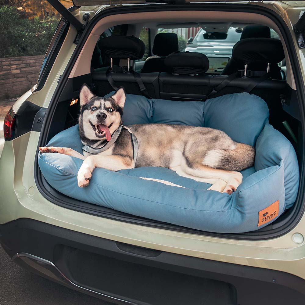 Hund Autositz Bezug 100% wasserdicht Haustier Hund Reise Matte Hängematte  für kleine mittelgroße Hunde Reise Auto Rücksitz Sicherheitspolster