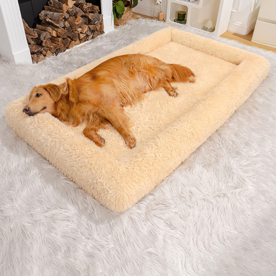 Ultimate Cozy Plush Extra Large Sleep Deeper Orthopedic Bed Human Dog