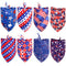 American Flag Star And Strips Dog Bandana
