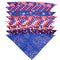 American Flag Star And Strips Dog Bandana