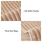 Furry Striped Sofa Protection Non-Slip Couch Cover - Solid