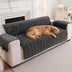 Fuzzy Bubble Plush One-Piece Pet-Friendly Sofa Protection Non-Slip Couch Cover